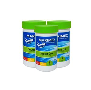 Marimex Chlor Šok 0,9kg - sada 3ks